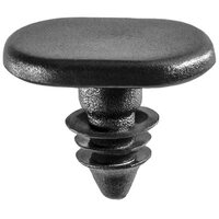 BLACK NYLON WEATHERSTRIP RETAINER