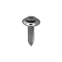 #8 X 3/4 PHIL OVAL HD SEMS TAP SCRW CNTRSK CHROME