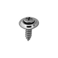 #8 X 5/8 PHIL OVAL HD SEMS TAP SCRW CNTRSNK CHROME