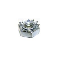 1/4-28 HEX KEP LOCKNUT ZINC