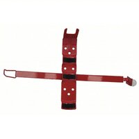 FIRE EXTINGUISHER BRACKET, VEHICLE, 5 LB CAPACITY, 4-1/2 IN CYLINDER DIA., STEEL