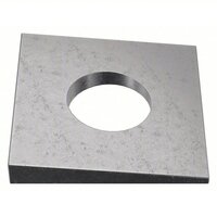 BEVEL WASHER SQUARE, 3/8&quot;, PLAIN