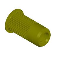 1/4-20 X .580 (.027-.165 GRIP RANGE)..RIBBED NUTCERT