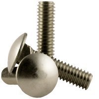 5/8&quot;-11X16&quot;,6&quot; THD CARRIAGE BOLTS COARSE STAIN A2 (18-8)