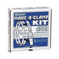 BREEZE MAKE-A-CLAMP HOSE CLAMP KIT 4002, 50&#39; BAND MATERIAL, 10 ADJ. FASTENERS