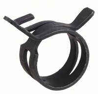 3/4&quot; HOSE AND TUBE OD CONSTANT TENSION SPRING BAND CLAMP BLACK STEEL