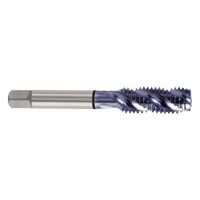 1/4-20 HIGH SPEED STEEL STRAIGHT 4 FLUTE BOTTOMING HAND TAP BRIGHT FINISH