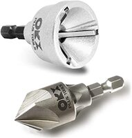 PO-045-1 DEBURRING EXTERNAL CHAMFER TOOL, DEBURRING DRILL BIT, REMOVE BURR TOOLS FOR FIT 1/8&quot;-3/4&quot;(3