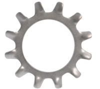 1/4&quot; COUNTERSUNK EXTERNAL TOOTH LOCK WASHER ZINC
