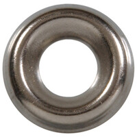 #10 COUNTERSUNK FINISHING WASHER NICKEL PLATED