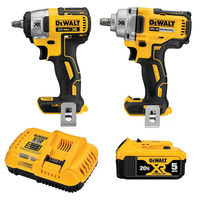 20V MAX XR BRUSHLESS CORDLESS 2-TOOL IMPACT WRENCH KIT