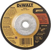4-1/2 X 1/4 X 5/8-11 DEWALT HIGH PERFORMANCE METAL GRINDING WHEEL