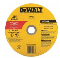 7&quot; 60 GRIT TUPE 1 ALUMINUM OXIDE HIGH-PERFORMANCE CUTTING WHEEL DW8065