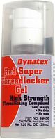 DYNATEX 49456 RED HIGH STRENGTH THREADLOCKER GEL 1.2OZ