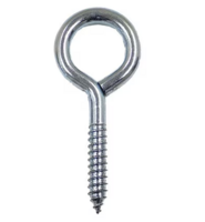 3/8-16 X 6 OAL 4-1/2 LEG EYE BOLT PLAIN STEEL