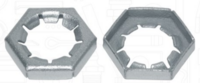 7/16-20 TINNERMAN PAL NUT HEX SCREW ZINC