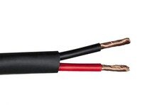 BLACK/RED 14 GA DUPLEX WIRE