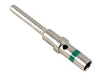 14 AWG AMPHENOL AT/AHD MALE PIN TERMINAL, SIZE 16, NICKEL