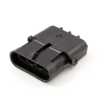 APTIV 12010974 MALE 4-CONTACT SHROUD HALF WEATHER PACK CONNECTOR