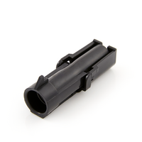 DELPHI 12010996 MALE 1-CONTACT SHROUD HALF WEATHER PACK CONNECTOR