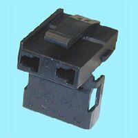 VN FEMALE PLUG AUTOMOTIVE CONNECTORS 2P FEMALE BLACK 280 SERIES 30 AMPS