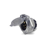 7 POLE TRAILER SOCKET DIECAST SELF-GROUNDING
