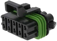 10 P BLACK METRI-PACK 150 SLD FEM CONN