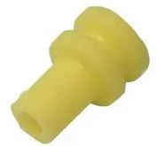 15305351 CABLE SEAL, YELLOW, 1.7-2.1MM, SILICONE