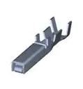 EL.175196.3 HEADERS &amp; WIRE HOUSINGS REC CONT/L AU 0.76 LOOSE PIECE