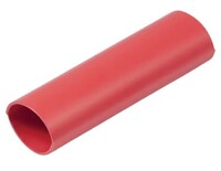 HEAT SHRINK TUBING - HEAVY WALL- RED LENGTH 6&quot; ID 1.10&quot;