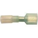22-18 GA X .250 TAB FEMALE QUICK CONNECT FULLY INSULATED SINGLE HUMP