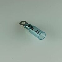 16-14 GA 1/4&quot; RING TERMINAL HEAT SHRINK