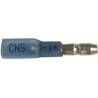 16-14 GA MALE BULLET HEAT SHRINK MATING SIZE: .180&quot;