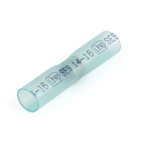 16-14 GA, BLUE SOLDER SPLICE CONNECTOR 32899, TIN PLATED COPPER, BLUE
