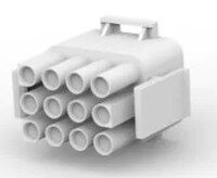CONNECTOR SOFT SHELL UNIVERSAL MATE-MN-LOK 12 electrical PLUG NYLON WHITE 19 A