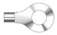 4GA 5/8&quot; RING TERMINAL NON-INSULATED