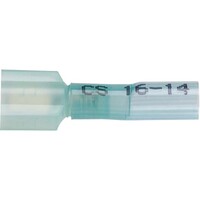 16-14 GA CLEAR SEAL FEMALE QUICK CONNECT FULLY INSULATED .250 TAB