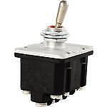 HONEYWELL TOGGLE SWITCHES 4 POLE 3 POSITIONS STANDARD LEVER