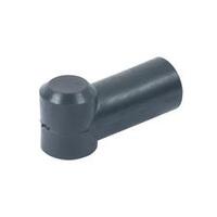 3/8&quot; STUD TERMINAL INSULATOR, 2/0-3/0 GA, BLACK