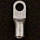 EL.91015 6GA 1/4&quot; EYE BATTERY LUG TIN PLATED BLUE M-K