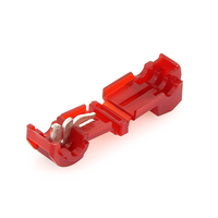 22-18 GA., 3M SCOTCHLOK 951K SELF-STRIPPING INSULATED T-TAP, RED