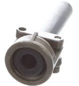 CABLE CLAMP BACKSHELL 180&#176; 12SL/14/14S SHELL SIZE CHROMATE DIE CAST ZINC ALLOY