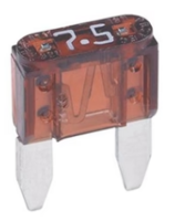 7.5 AMP MINI BLADE FUSE