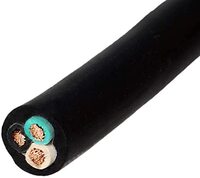 14/3 BULK CABLE 100 FOOT - SJOOW JACKET, 15 AMPS, 3 WIRE, 300V - WATER AND OIL RESISTANT
