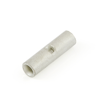 NON-INSULATED BUTT SPLICE CONNECTOR FOR WIRE RANGE 9-8-7 LENGTH 1.03 DIAMETER .28,METALLIC