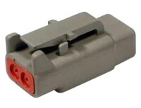 EL.DTM06.2S  AMPHENOL SINE SYSTEMS ATM06-2S 2-WAY ATM CONNECTOR PLUG, DTM06-2S COMPATIBLE
