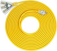 25 FT. X 10 GAUGE TRIPLE TAP EXTENSION CORD