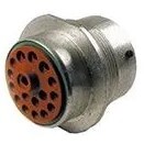 CONN RCPT HSNG MALE 18POS PNL MT