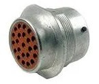 HYBRID, HOUSING FOR FEMALE TERMINALS, WIRE-TO-WIRE, 23 POSITION, SEALABLE, GRAY
