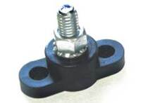 TB-1 TERMINAL BLOCK, BLACK, 3/8-16 STUD, 250A, 600V